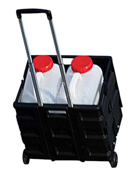 Carrinho dobrável para transporte 35 kg. carbest