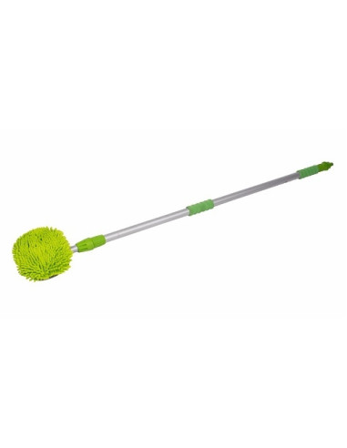 Brosse télescopique de 2,5 m avec raccord de tuyau Kampa