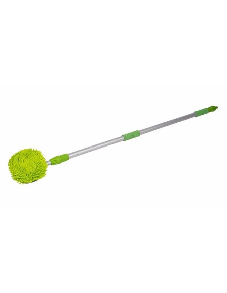 Brosse télescopique de 2,5 m avec raccord de tuyau Kampa