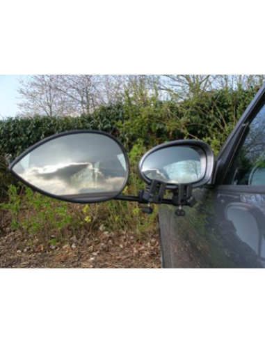 Rétroviseur plat aero 3 remorquage (kit 2 unités) Milenco