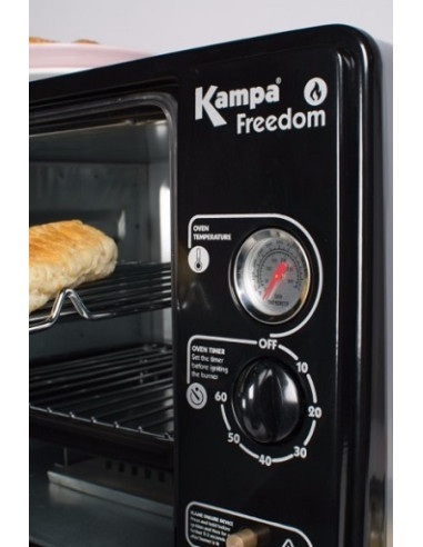 Forno a gás portátil para cartucho B-250 Freedom Kampa