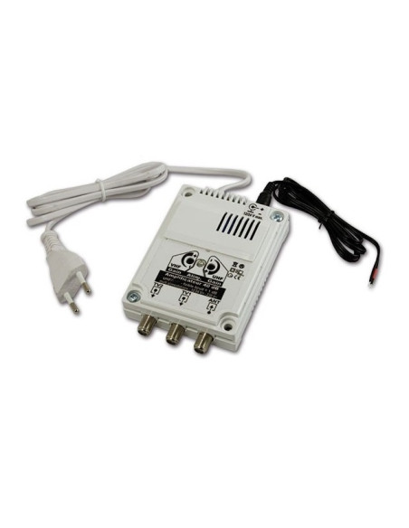 Amplificador de alta eficiência com configuração dupla 12/220V Amplificador de alta eficiência com configuração dupla 12/220V