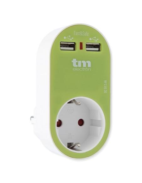 Caricabatterie Dual USB veloce Tm Electron