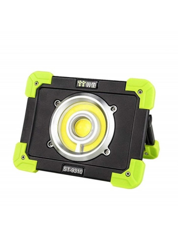 Luz de trabajo recargable con USB20 W COB LED