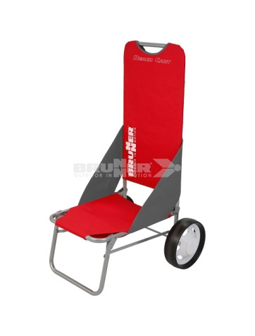 Aluminium Strandtrolley-Stuhl Brunner