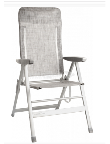 Skye Brunner Light Gray Folding Chair