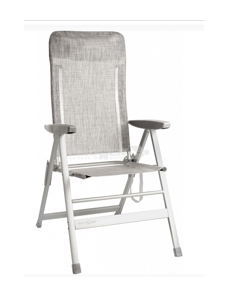 Silla plegable gris claro Skye Brunner