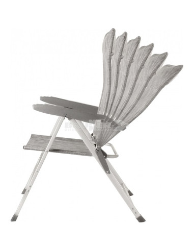 Skye Brunner Light Gray Folding Chair