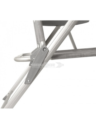 Skye Brunner Light Gray Folding Chair