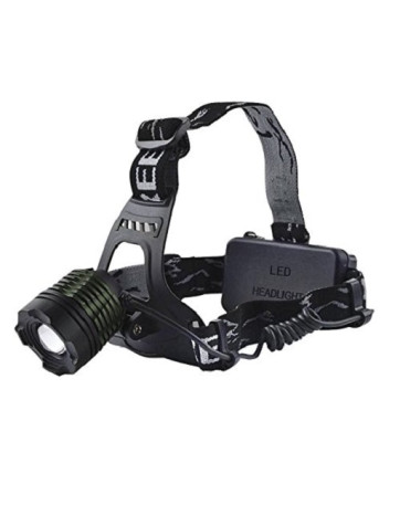 Rechargeable Headlight with Zoom 10W TM Electron