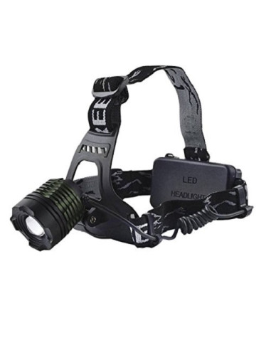 Rechargeable Headlight with Zoom 10W TM Electron