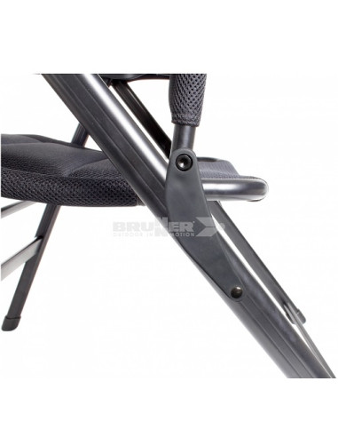Silla plegable negra Aravel 3D-M Brunner