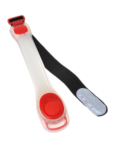 Bracelet sécurité routière LED fixe/intermittent