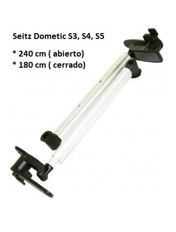 Couple bras télescopique compas fenêtre Dometic S3, S4, S5 / 240mm.