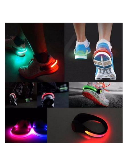 Braccialetti luminosi per scarpe con luce LED