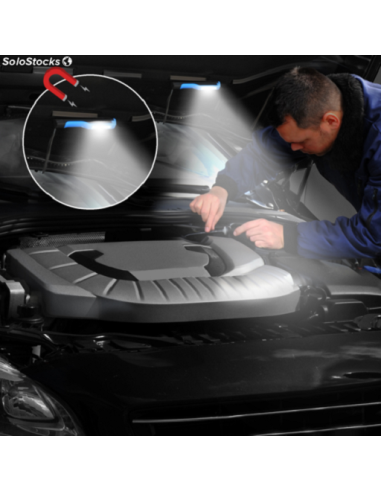 Lanterna led mãos livres com imã COB ProPlus