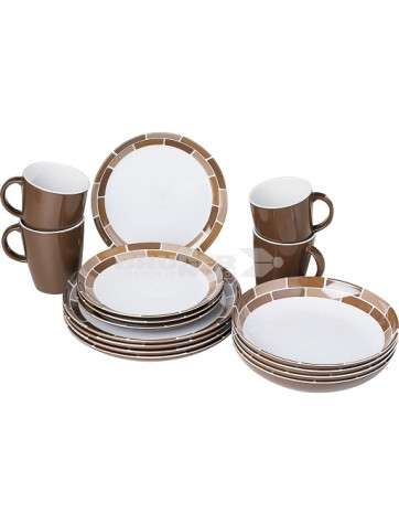 Chocolatte 16 Melamine Vajilla antiscivolo  Brunner