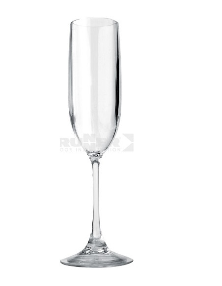 Copa en polycarbonate mélanine x2 Prosecco Cuvée 25cl Brunner