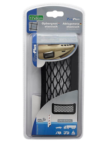 Elastic storage net with frame 17 x 8 cm ns-4