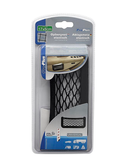 Elastic storage net with frame 17 x 8 cm ns-4