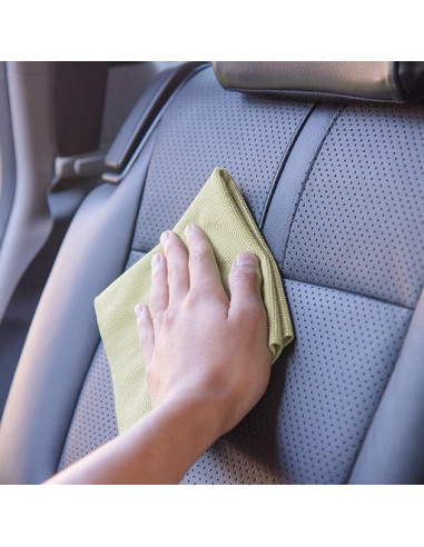 Microfiber cloth for cleaning leather 40x40cm.