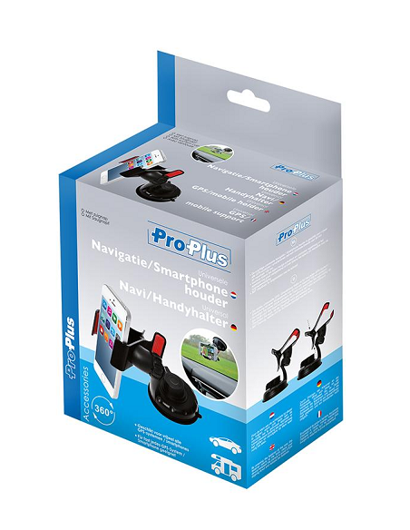 Supporto universale per GPS/mobile con ventosa Supporto universale per GPS/mobile con ventosa