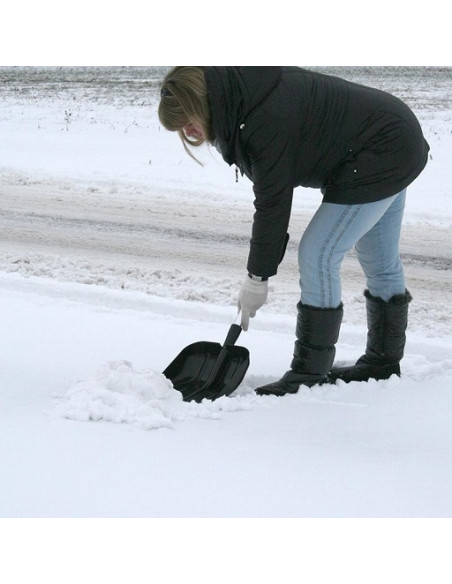 Schneeschaufel mit Teleskopstiel