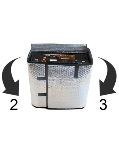 Sac de protection thermique pour batteries