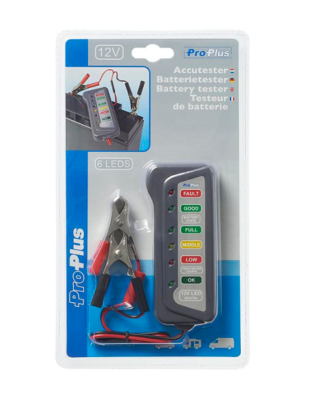 Testeur de testeur de batterie 12V Testeur de testeur de batterie 12V