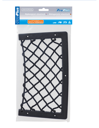 Rede elástica com armação de plástico 302 x 169mm ProPlus