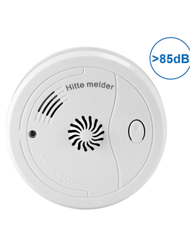 Détecteur de chaleur de plafond à piles Alecto 9V