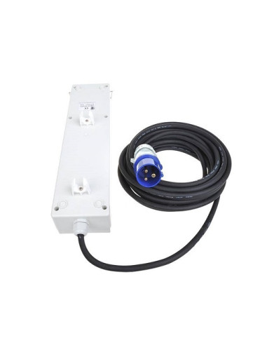 Regleta schuko con un magnete termico automatico 25A e 10A