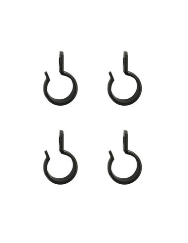 Grampo com ranhura 20 - 25 mm preto ProPlus