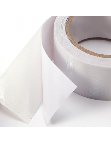 White adhesive reflective tape 2 meters