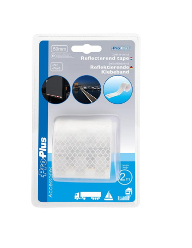 White adhesive reflective tape 2 meters