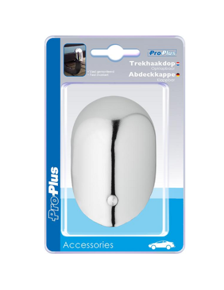 Chrome Metal Trim for ProPlus Tow Ball Chrome Metal Trim for ProPlus Tow Ball