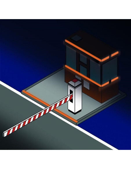 Cinta reflectante adhesiva naranja 2 Metros