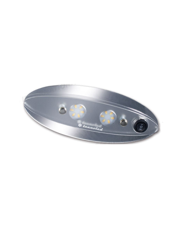 Plafón de techo con interruptor 12 Leds