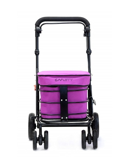 Carrello pieghevole con sedile Fucsia Carlett 700