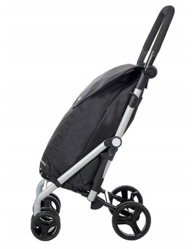Carro de Compra muy plegable ,negro   Lett 430  Carlett