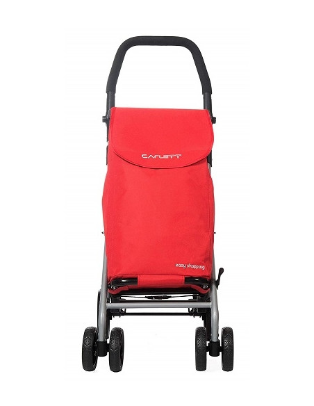 Carrinho de compras vermelho muito dobrável Lett 430 Carlett