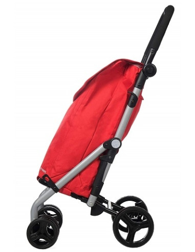 Shopping cart very foldable red Lett 430 Carlett