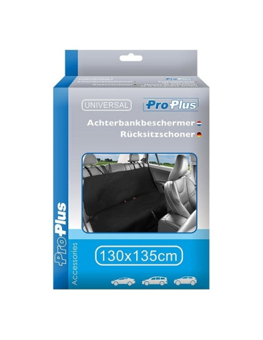 Capa protetora de assento traseiro de carro 130x135cm Pro Plus