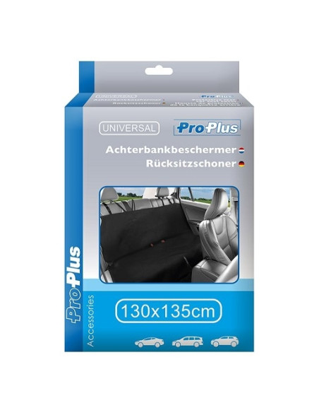 Capa protetora de assento traseiro de carro 130x135cm Pro Plus
