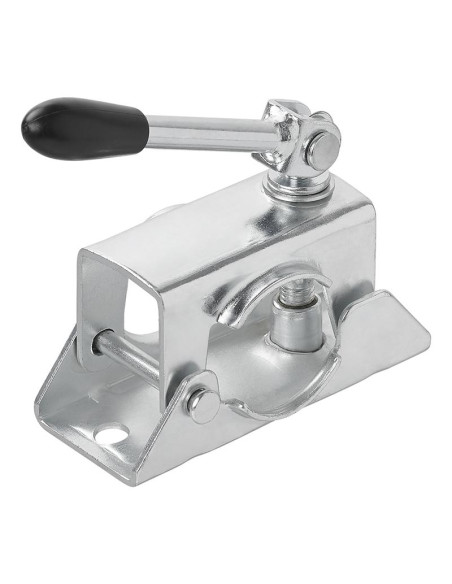 Morsetto ruota jockey Ø 48 con maniglia pieghevole per ruota jockey