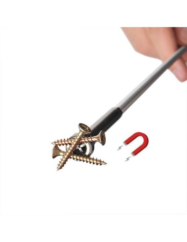 Flexible tweezers with magnet and illumination Pro Plus