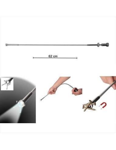 Flexible Pinzette mit Magnet und Beleuchtung Pro Plus