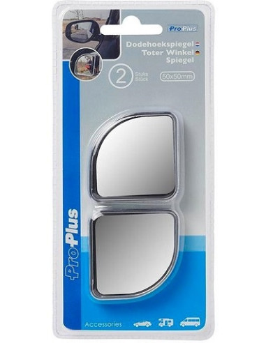 Specchio angolo morto con adesivo 50x50 Pro Plus