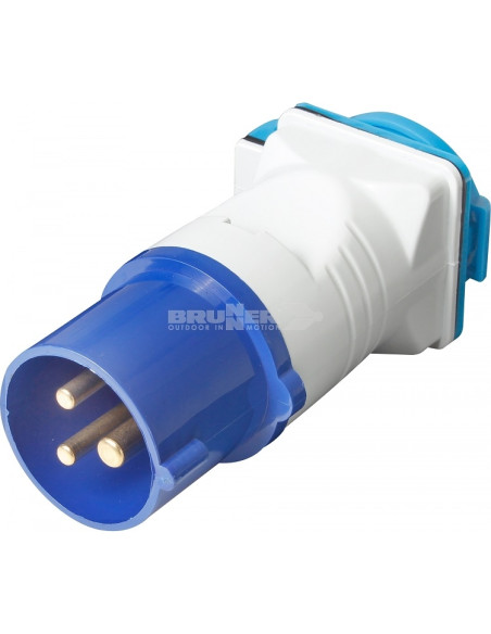 Cetac male adapter with female plug with cover