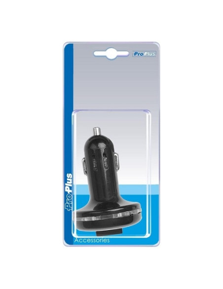 Carregador de carro USB quádruplo Pro Plus 12/24 Volts